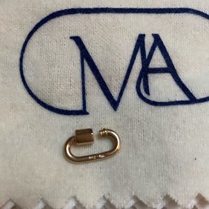 Marla Aaron Yellow Gold Babylock ~ Authentic!